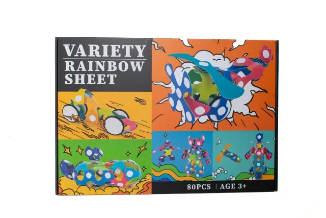 Set Magnético Flexible – 80 piezas