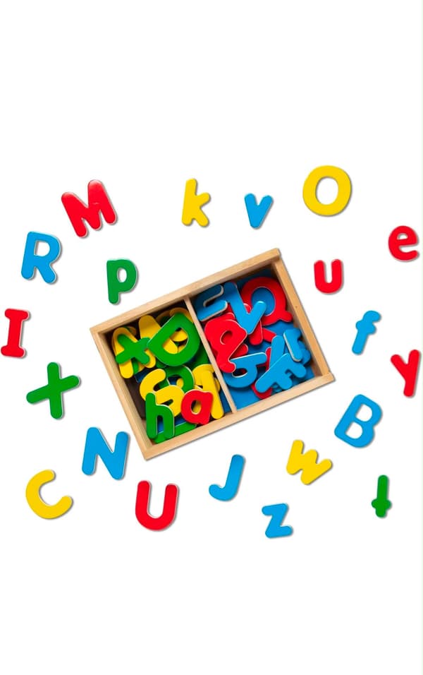 Set Letras Magnéticas 52 Piezas - Melissa y doug