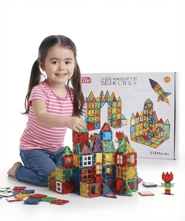 Set de Construcción Magnético X 108 unidades
