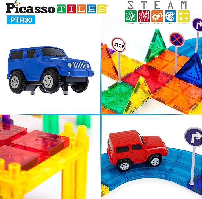Pista de carros magneticos x 30 pcs